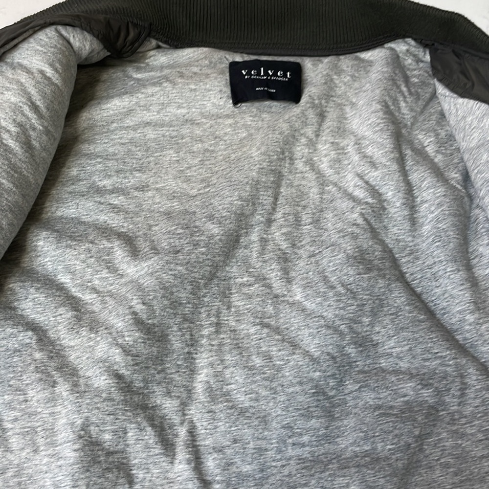 Velvet Mens Bomber Jacket M - Picture 5 of 8